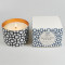 Blue Decal Cedarwood Candle